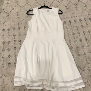 White Calvin Klein Dress
